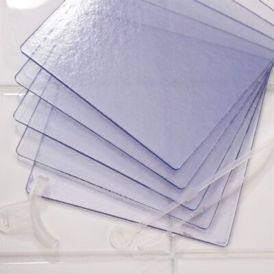 ProForm Dual Laminate (E-Gasket) 5''x5'' .120 Clear 12/Box