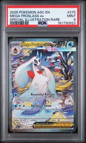 Mega Froslass ex graded PSA 9 for sale on eBay