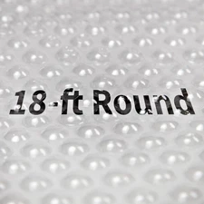 Blue Wave NS482 12-mil Solar Blanket, 18-Feet, Clear