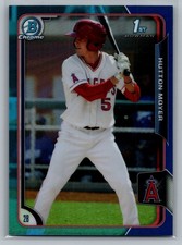 2015 Bowman Draft #92 Hutton Moyer Blue #/150