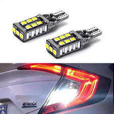 2pcs 6000k Xenon White Led Reverse Backup Light Bulbs For Honda Civic