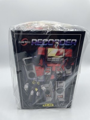 FT-55 RECORDER + GOLD CHEST - FANS TOYS - BLASTER - G1 - TRANSFORMERS - 2023