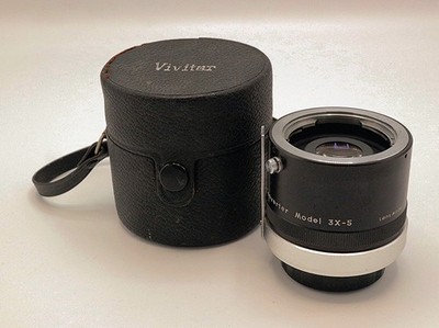 Minolta MC Vivitar Auto 3x Custom Model 3x-5 Teleconverter Lens  Made in JAPAN