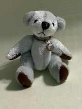 Vintage White Birthstone Bear "Diamond"  from Russ for the Month of April
