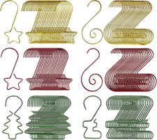 120 Pcs Christmas Ornament Hooks with Storage Box - Ornaments Hanger Hooks for T