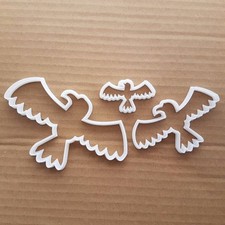 Cortador de galletas con forma de águila rapiña halcón animal galleta pastelería fondant afilado