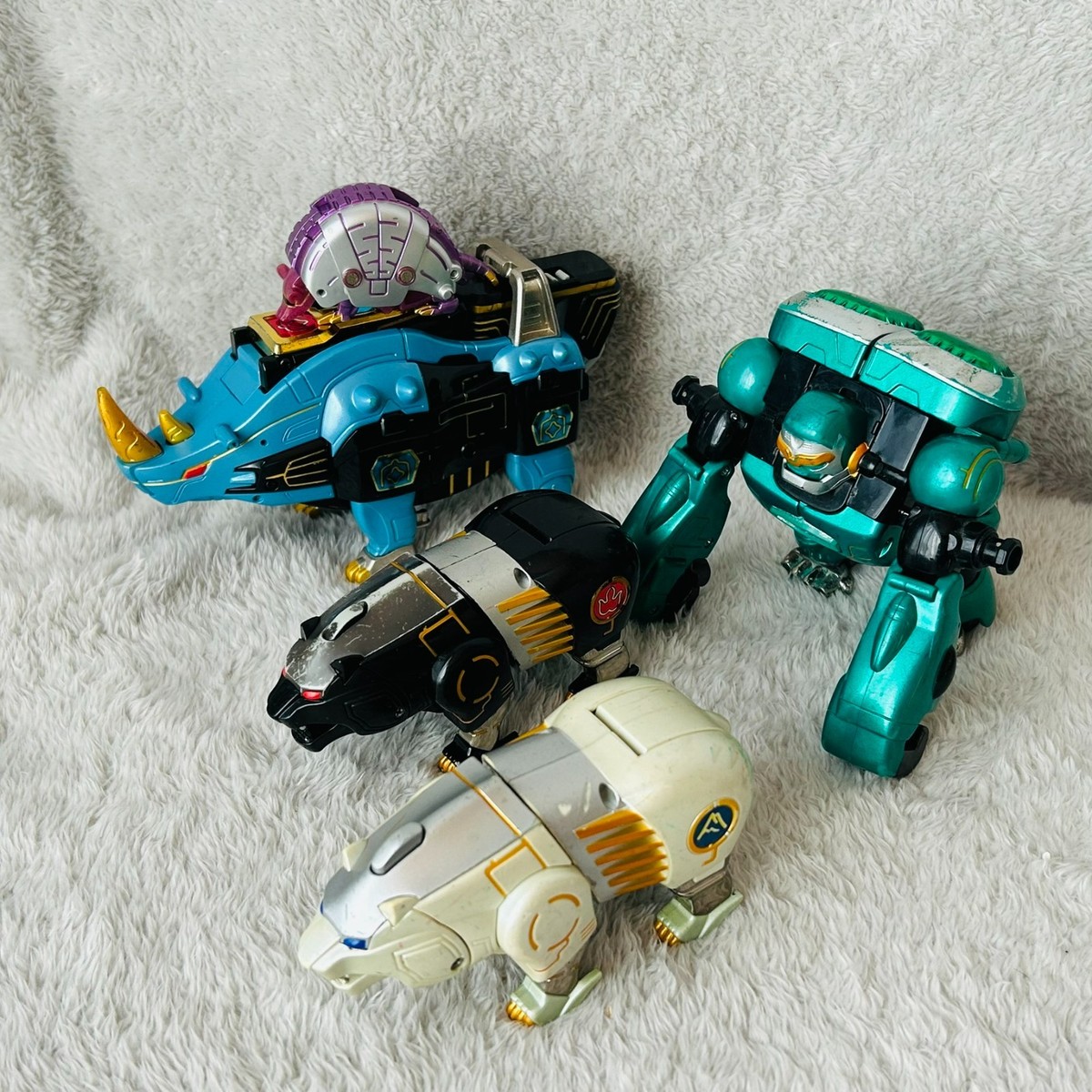 Bandai DX Megazord Power Rangers Wild Force Sentai Gaoranger Gao