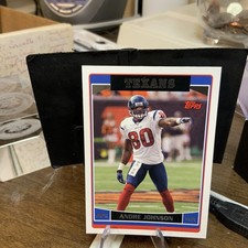 2006 Topps Football Card #162 Andre Johnson