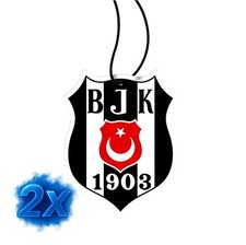 2x Besiktas Duftbaum/Auto Lufterfrischer/Schw...