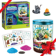 Grow 'N Glow Terrarium Kit - Educational Science Kits, Kids Gifts for Boys and G