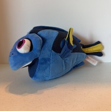 Ty Sparkle Dory Plush 10  Disney Pixar Finding Dory Blue Stuffed Toy