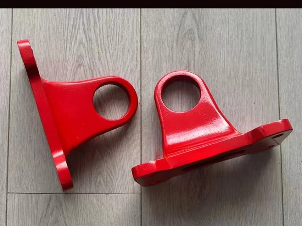 2Pcs RED Rear Tow Trailer Hook for Land Rover Defender 130 110 90 2020-2025 - Image 2 of 4