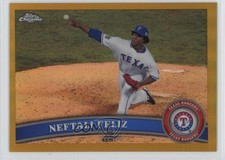 2011 Topps Chrome Gold Refractor 46/50 Neftali Feliz #66 19wj