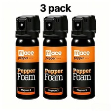 3 Pack Magnum 3 Pepper Foam - Self Defense Pepper Spray 2 fl oz