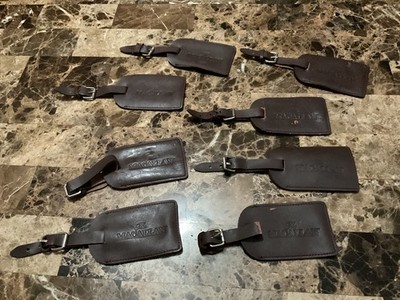 RARE Vintage The Macallan Whiskey Lot of 8 Luggage Tags see description