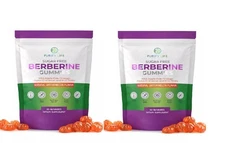 Lot of 2 Purify Life Sugar Free Berberine Gummies- Watermelon flavor-120 Gummies