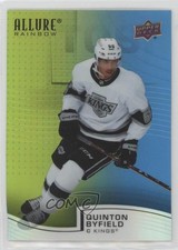 2021-22 Upper Deck Allure Rainbow Green Blue 179/299 Quinton Byfield #R-1 02u2