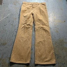 Vintage 1970  s Levi  s Bell Bottom Flare Pants Talon 42 Zip