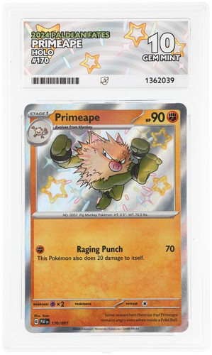 Primeape graded ACE 10 for sale on eBay