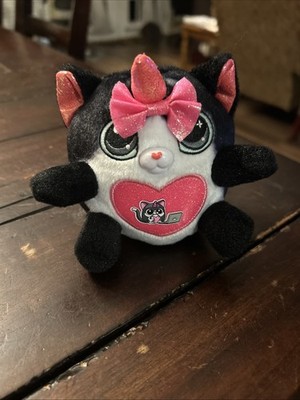 Rainbocorns Kittycorn Bow Surprise Zuru Plush Pink Black Cat Kitty