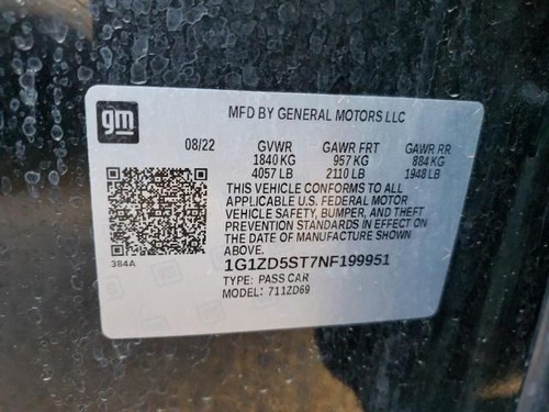 Alternator Fits 22-23 MALIBU 2334638 - Picture 10 of 12