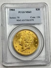 1904 $20 Gold Double Eagle PCGS MS63 Liberty Head Pre-1933 US 20 Dollar Coin
