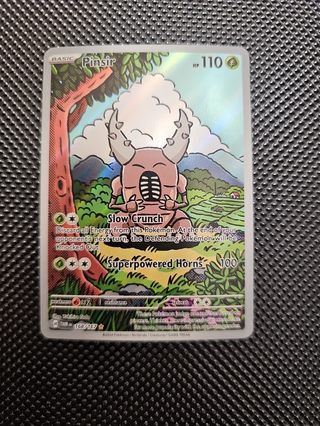 Pinsir 168/167 SV06: Twilight Masquerade - Pokemon Card - NM