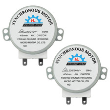 2 Pezzi Motorino Piatto Microonde TYJ50-8A7, Motore Torta Scenografica AC220-240