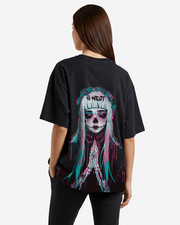 G West Oversized Praying Girl T Shirt - WOMEN