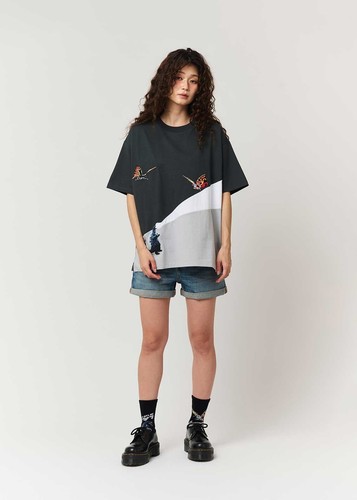 Camisetas Godzilla Collaboration Big Silhouette (3 diseños) | Graniph x Godzilla - Imagen 31 de 31