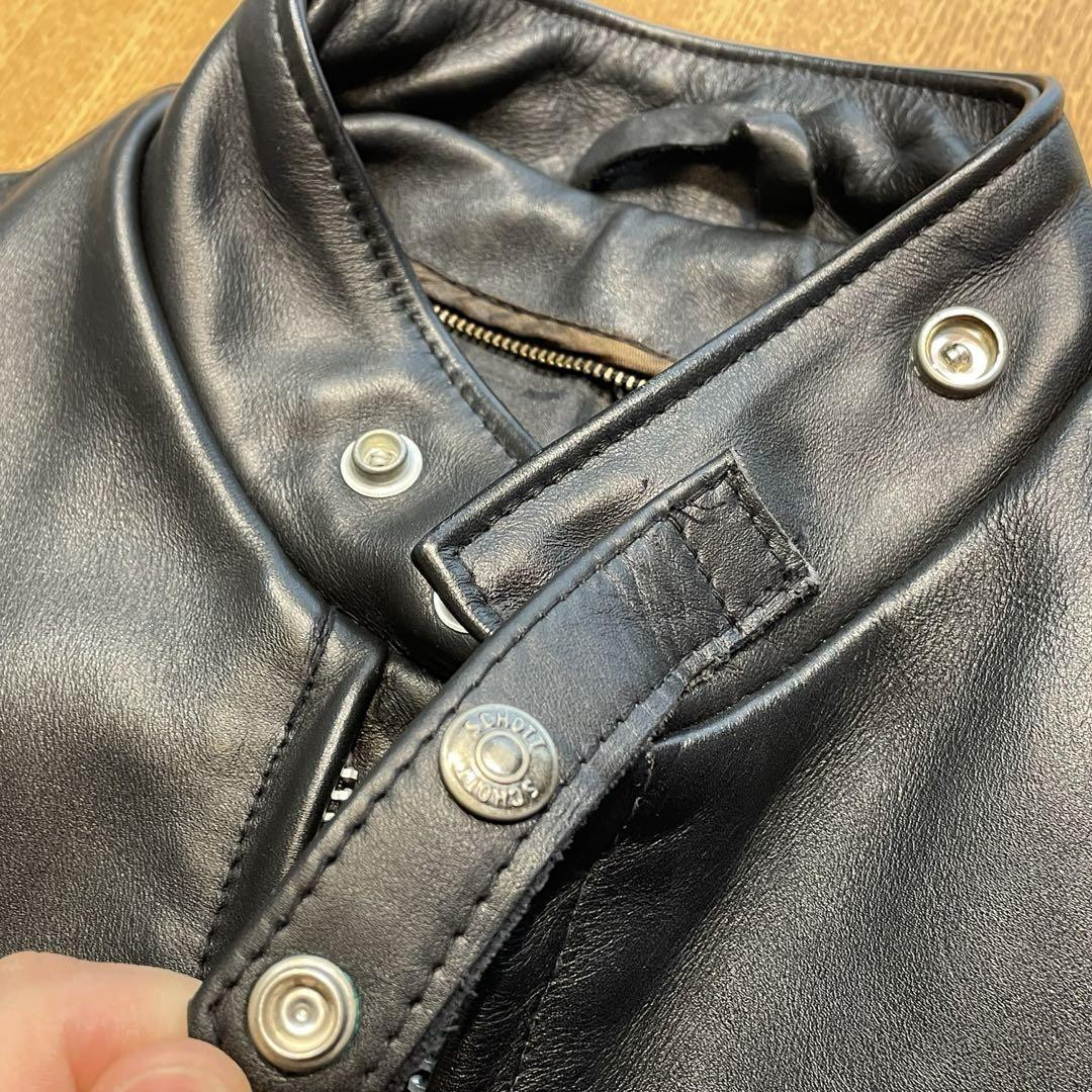 Schott 641 Leather Single Riders Jacket No Liner Oil Treated Schott 641 Leather Single Riders Jacket No Liner Oil Treated