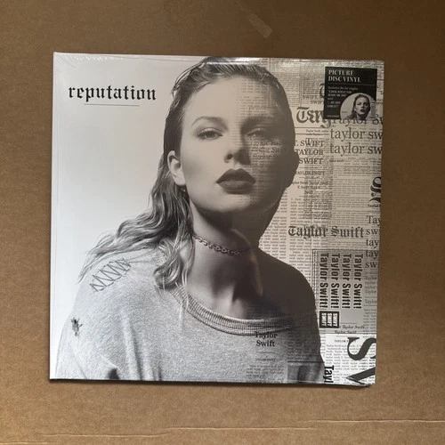 Taylor Swift Reputation Picture Disc 2 Vinyl LP New Sealed Mint