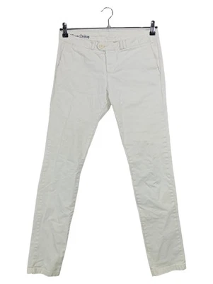 Hilfiger Denim Pantalon Femme Blanc Chino Coton Stretch (EU 38, INT M, W30) - Photo 1/2