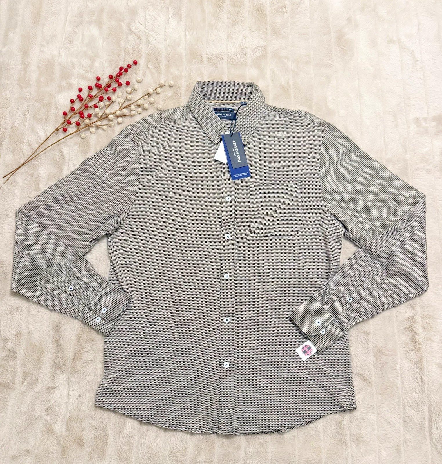 Kenneth Cole - Button Up - Long Sleeves - Men’s Large - See Description**