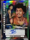 Joan Beringer Rookie Auto 2025-26 Panini Donruss #FTG-JBG Fade to Greatness /75