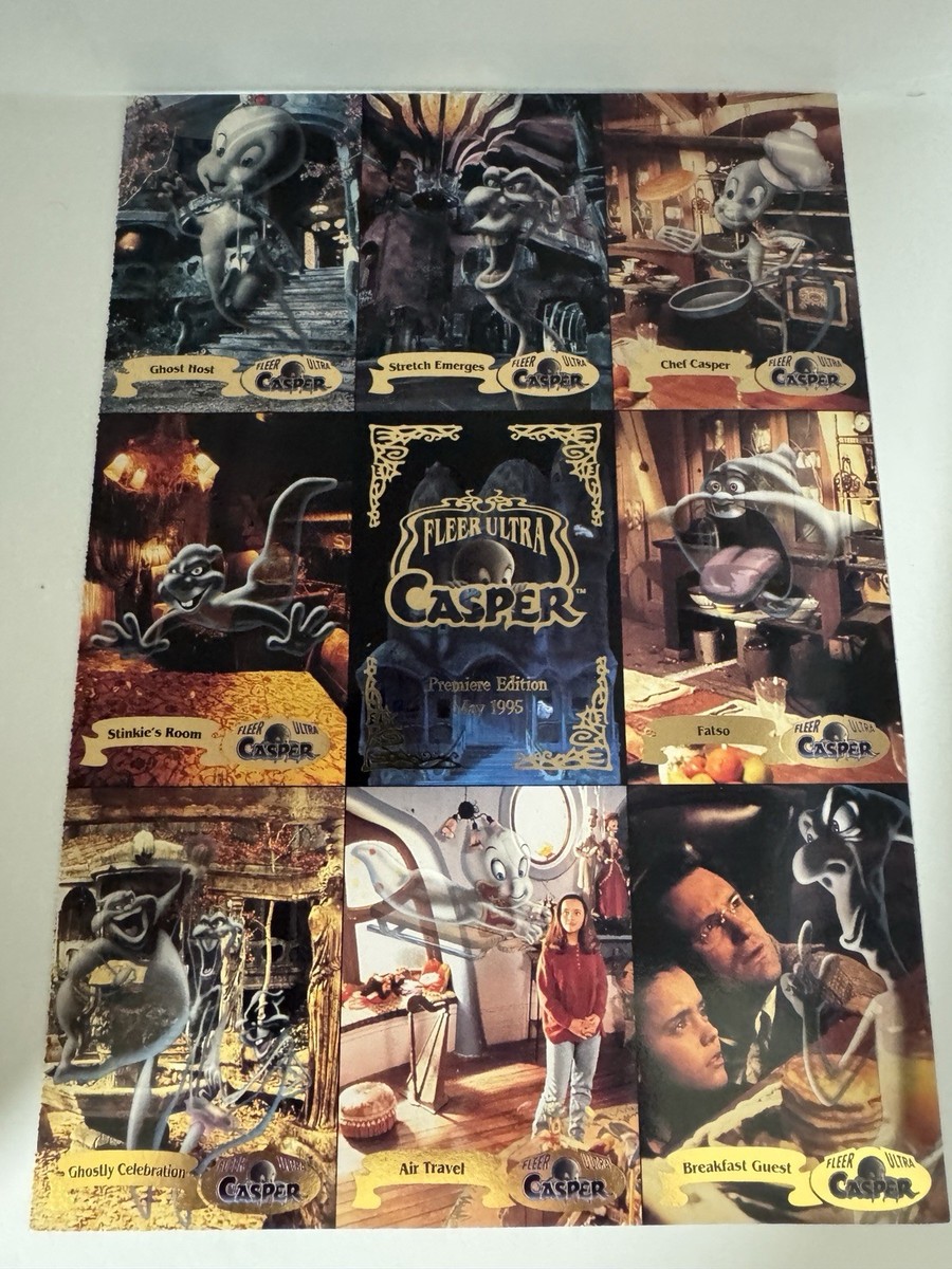 1995 Casper Movie Uncut Promo 9-Card Trading Card Fleer Ultra