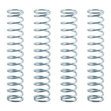 9712 Compression Spring, Nickel-Plated Finish,Spring Steel Construction, 0.051