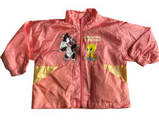 Vintage 1997 Baby Looney Tunes Windbreaker Jacket 24M Sylvester Tweety