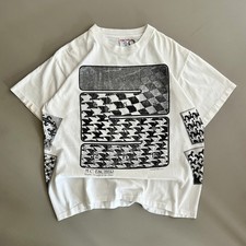 XL 1990 MC Escher AOP Art T-shirt