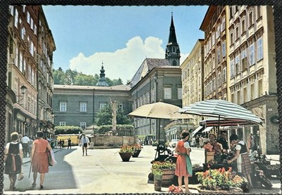 AK  SALZBURG / ALTER MARKT MIT FLORIANI - BRUNNEN   / ÖSTERREICH         920