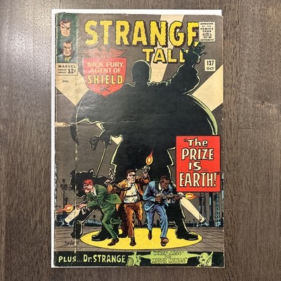 Strange Tales #137 Silver Age Dr. Strange 3rd Nick Fury 