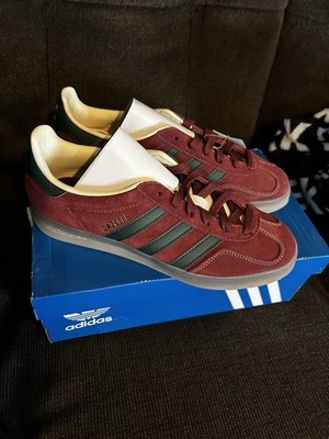 adidas Gazelle Indoor JH5403 Red Suede Sneakers Men's Size 8
