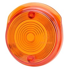 Indicator Glass Round Front Orange for Simson S50 S51 S70 SR50 SR80 MZ TS 250 ETZ 125