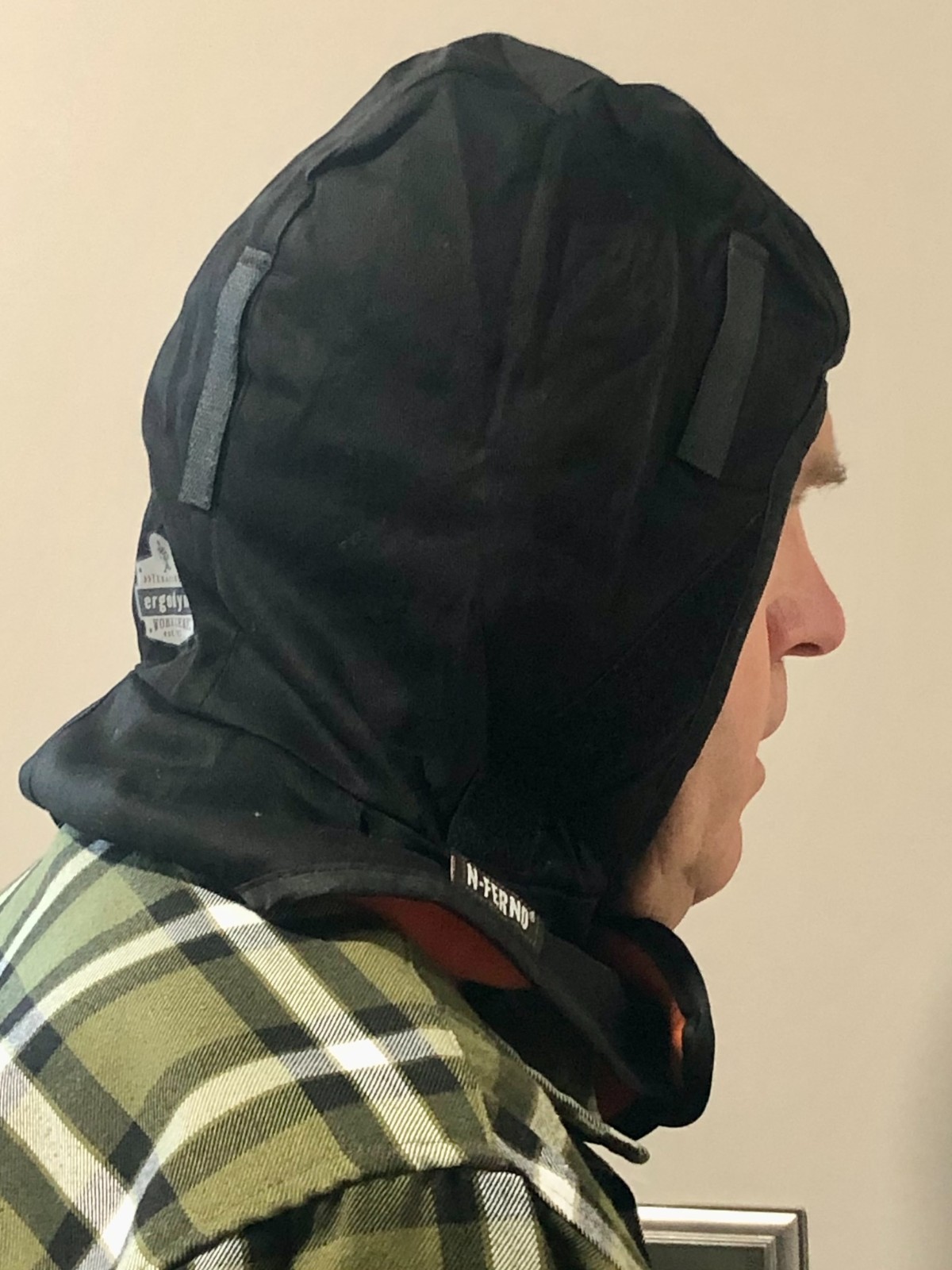 Ergodyne N-Ferno Thermal Liners #6852 2-Layer Liner W/Cotton Shell-Black New