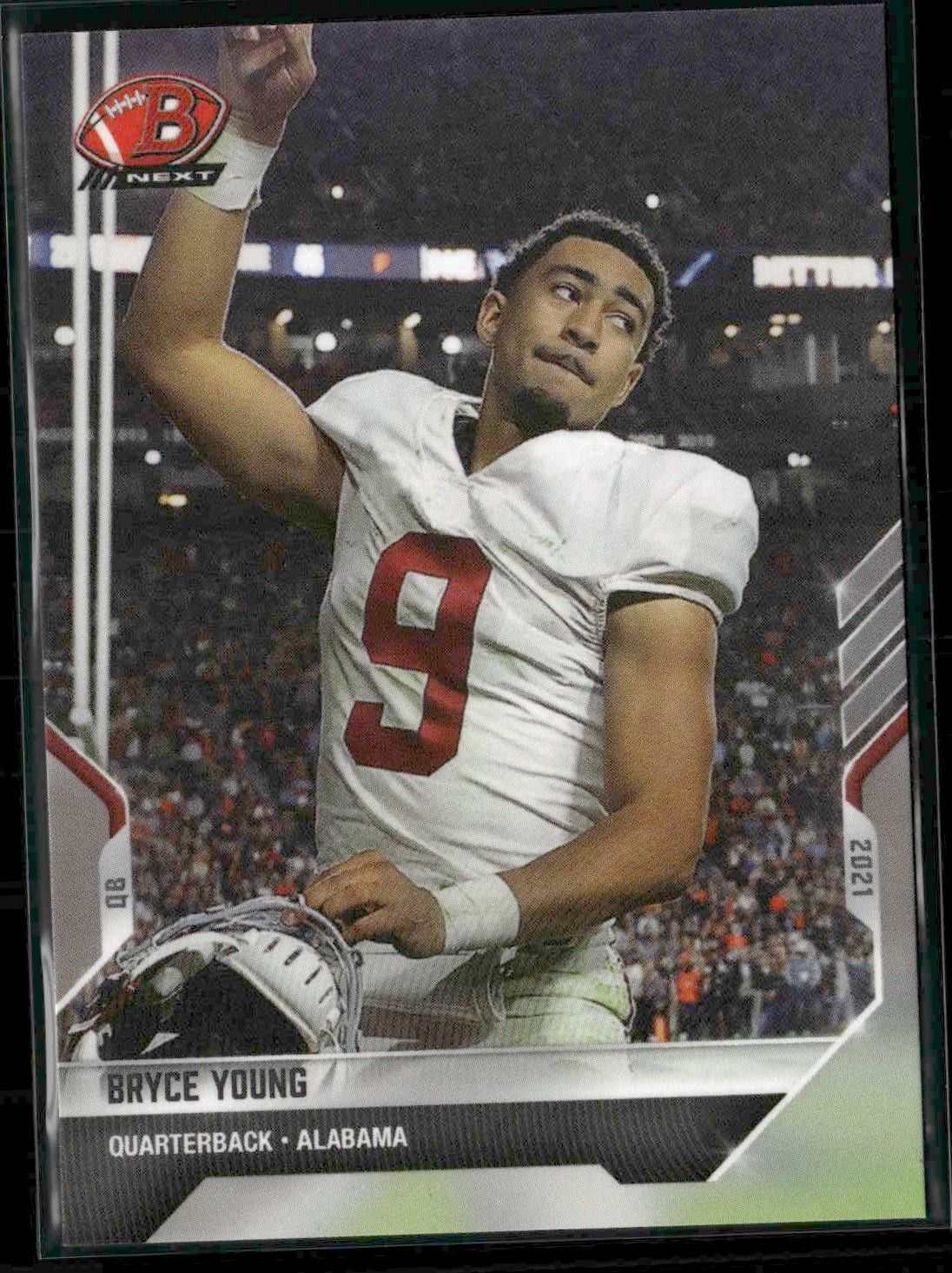 Bryce Young 2021 Bowman Next #11 Alabama Crimson Tide