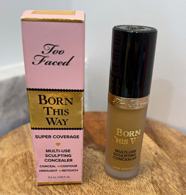 Too Faced Born This Way Sculpting Concealer Full Coverage Latte 0.45 fl oz