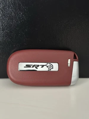 RED SRT HELLCAT KEY FOB SHELL Dodge Charger Challenger Jeep Chrysler - Image 1 of 3