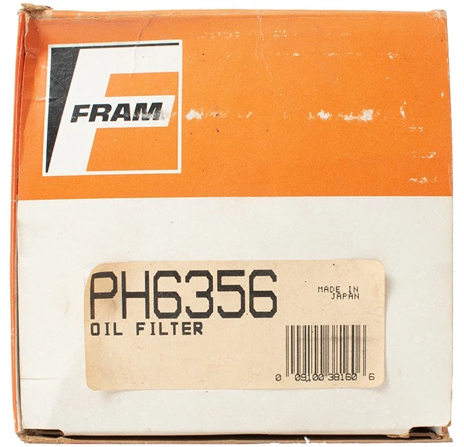 Filtro de óleo de substituição FRAM compatível com 83-87 Nissan Sentra 83-85 Chevrolet S10 PH-6356 - Imagem 4 de 4