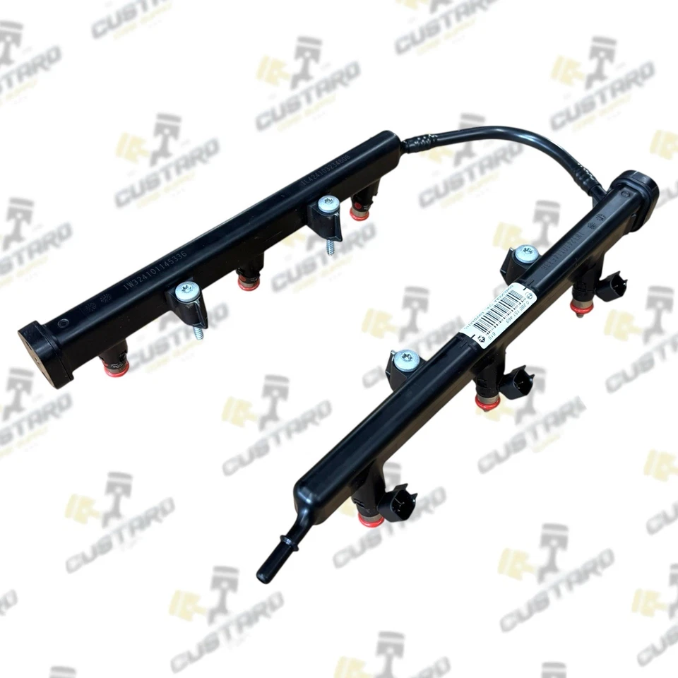 Riel de combustible Mopar Dodge 3,6 L V6 genuino OEM con inyectores | 2016 - 2025 68465200AA Foto 3 de 4