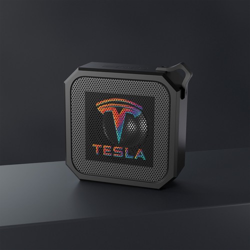 Tesla Motors Bluetooth Outdoor Speaker - Portable Music System - Photo 5 sur 5